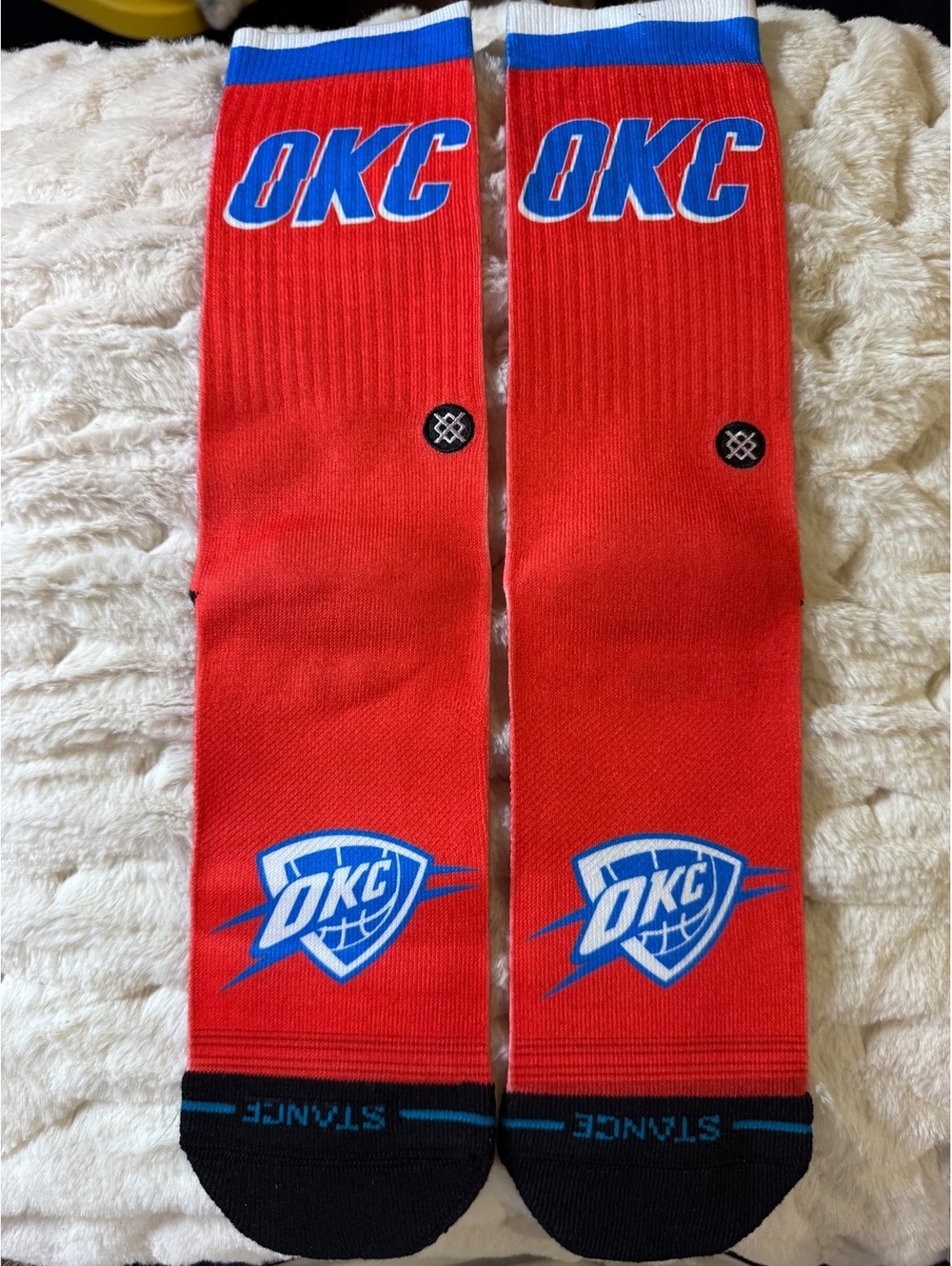 Stance OKC Thunder Men's Athletic Crew Socks - NEW Factory Seconds